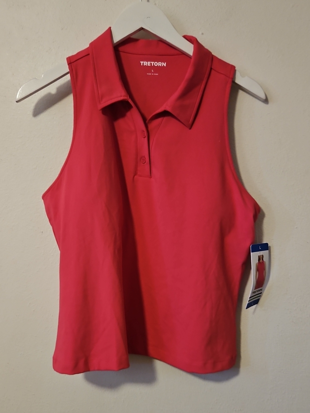 Tretorn Woman Collar Top L